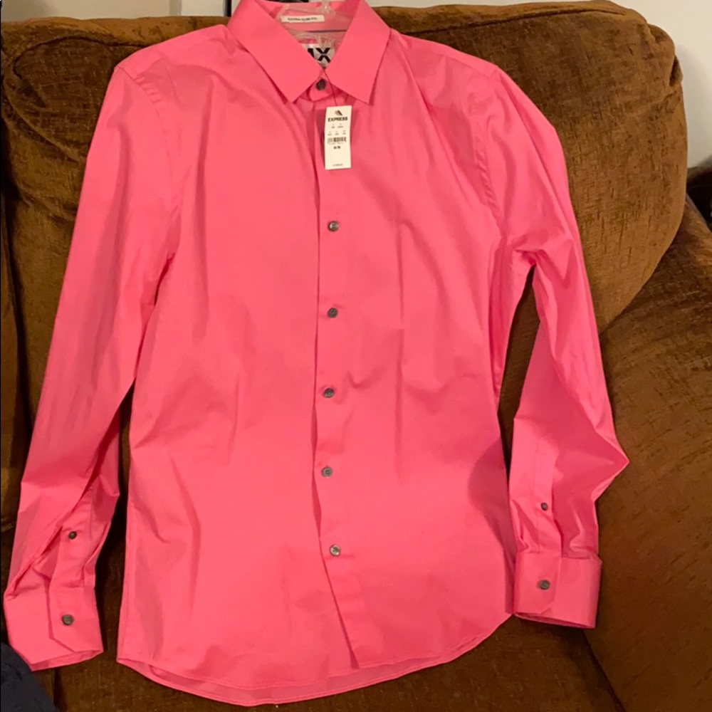 Men’s express dress shirt button down NWT